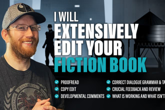 extensively edit your fiction book