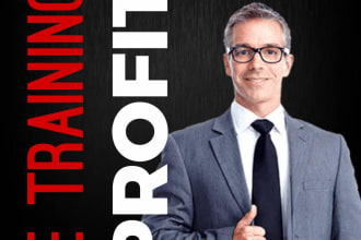 design professional poster and banner for your product or co