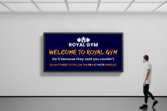 attractive print ready billboard, signboard, signage for you