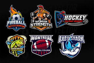 make custom sport or gaming logo theme
