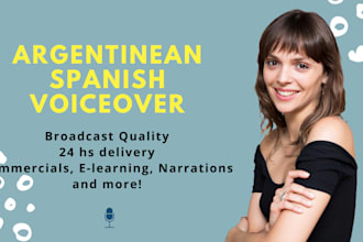 be the argentine spanish voice you need