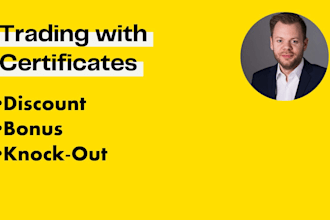 teach fundamental based certificate trading course, live 1on1