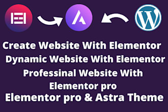 be your professional elementor pro, astra or divi theme and  wordpress expert