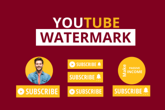 create a youtube watermark for your videos