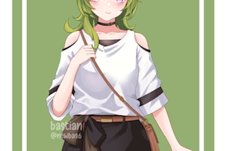 draw custom anime for you