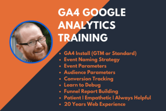 provide google analytics ga4 video training