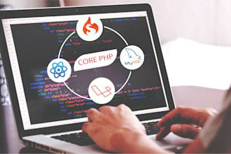 create application using core php