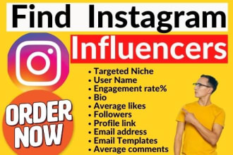find instagram influencer marketing for your niche brand