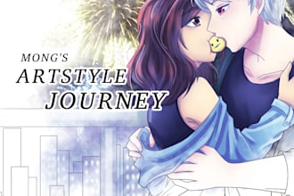 draw your dream novel cover illustration