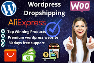 create alidropship, aliexpress dropshipping woocommerce wordpress site