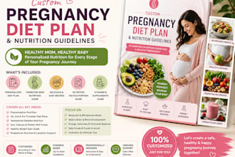 design a nutrition plan and provide a cookbook for pregnancy and lactating mom