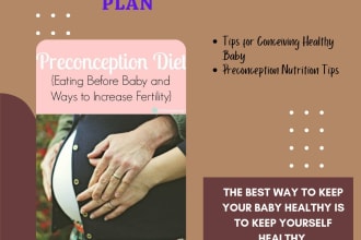 design a nutrition plan and provide a cookbook for pregnancy and lactating mom