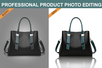 do professionally product photo editing and image retouching in photoshop