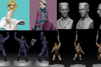 sculpt your miniature or figure for 3d printing