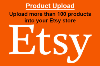 upload products into your etsy store