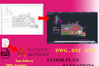 do 2d floor plan drawing