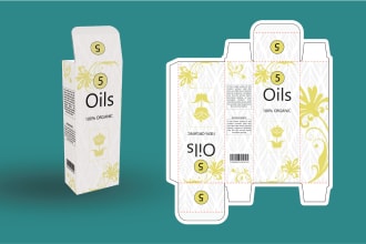 create label and packaging design of your product