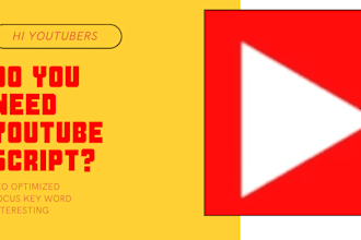 write youtube SEO script