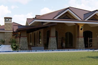 produce high quality archicad twinmotion 2d 3d