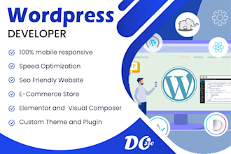 develop custom wordpress website