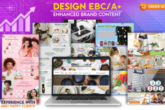 design amazon enhanced brand content , amazon ebc design , amazon infographics