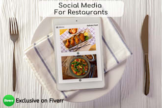 manage social media of your restaurant