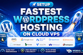 setup fastest vps hosting server wordpress hosting linux web hosting fast
