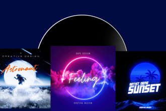 professionally design your album cover art or music artwork