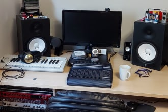 do audio noise reduction, editing, syncing and equalization