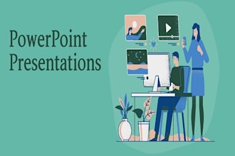 design powerpoint presentations and slides for you