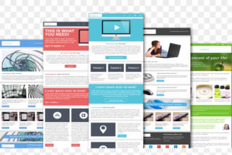 design responsive editable email template