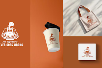 design professional logo and brand style guideline