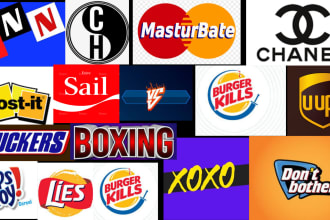 make a logo spoof or parody