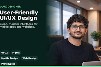 design mobile app wireframes and UI in figma