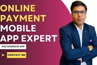 develop online payment mobile application like paytm for you
