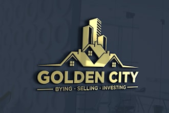 do professional minimalist 3d business logo design