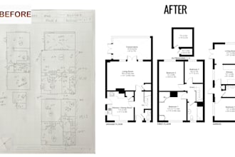 draw your architectural plans and elevations in autocad
