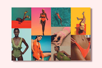 create color palettes and mood boards for startups, brands