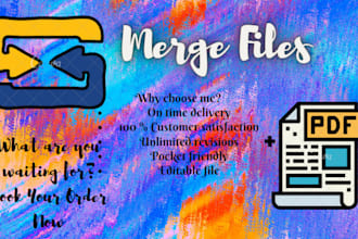 merge multiple word documents and format or PDF files into one document or PDF