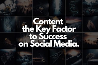 create a content strategy for your social media