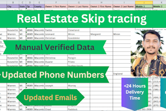 skip trace real estate leads and do bulk skip tracing for wholesale investors