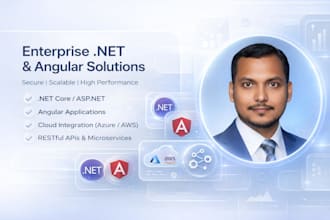 build asp net core web and angular application