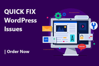 fix wordpress bugs, issues, errors or CSS issue