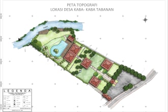 make a landscape design siteplan