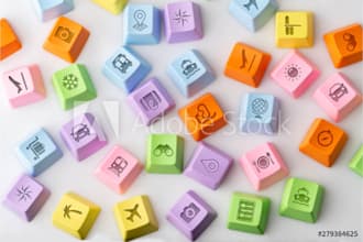design custom keyscap graphics