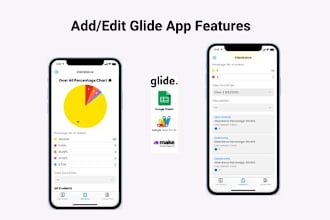 add or edit existing features of your glide apps