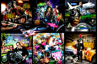design attractive mixtape covers and album covers