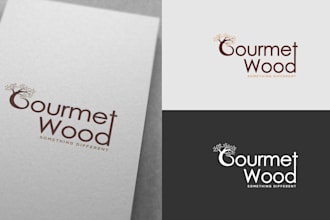 design flat and modern logo