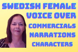 record a professional swedish voice over