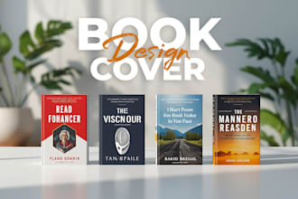 design professional KDP print book covers and ebook covers